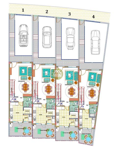 Foto b35fd752-1cbd-4973-8621-f11379672f71. Casa adosada adosado en construcción en Onda
