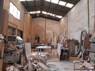 Nave industrial en Monòver. Nave industrial carpinteria