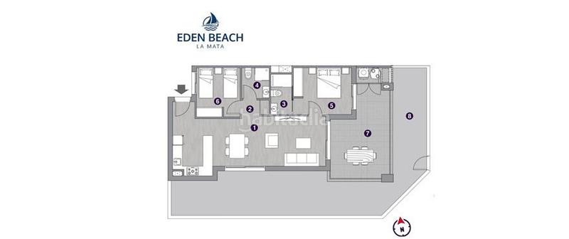 Foto 7e33b197-1020-4f52-b5bc-d8665145b54e. Apartment with parking pool in Torreblanca Torrevieja