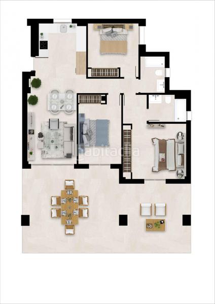 Foto e24ebbe8-ef44-4151-8eb4-f2c31cf415da. Attico con parcheggio piscina in Estepona golf Estepona