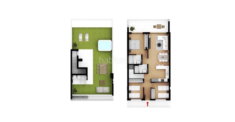 Foto 02ffc590-7459-418e-b666-d09ba7d9b61a. Apartament amb calefacció aparcament piscina a La Pedrera-Vessanes Dénia