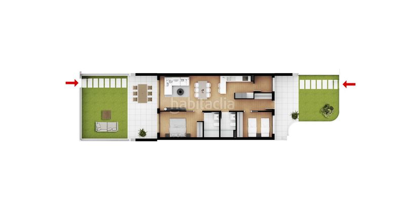 Foto 8b7a928a-2e3b-424b-8d3f-7fd342119af7. Apartament amb calefacció aparcament piscina a La Pedrera-Vessanes Dénia