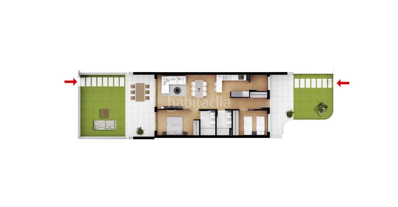 Foto feac8e9e-79e9-4cc1-b443-6c1b32b999e8. Apartament amb calefacció piscina a La Pedrera-Vessanes Dénia