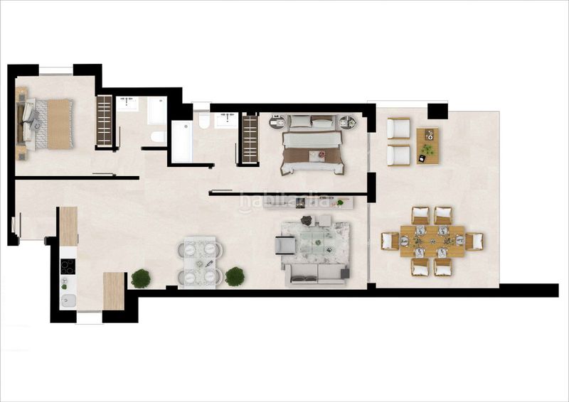 Foto 583c9eba-57a5-4a1f-bb32-c420ba4a07f2. Appartement avec parking piscine dans Estepona golf Estepona