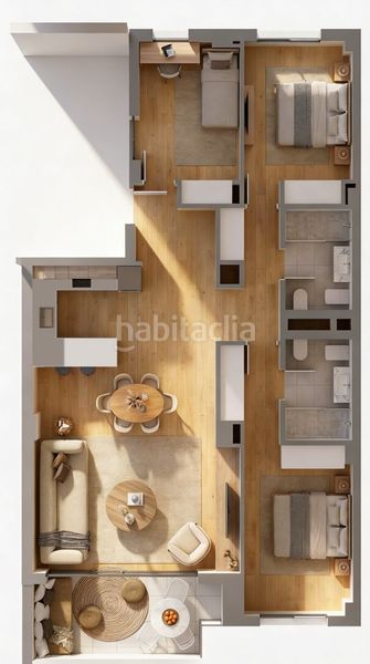 Foto d1205b10-940f-414e-b007-1375f3341757. Apartament amb aparcament a Cort Palma de Mallorca