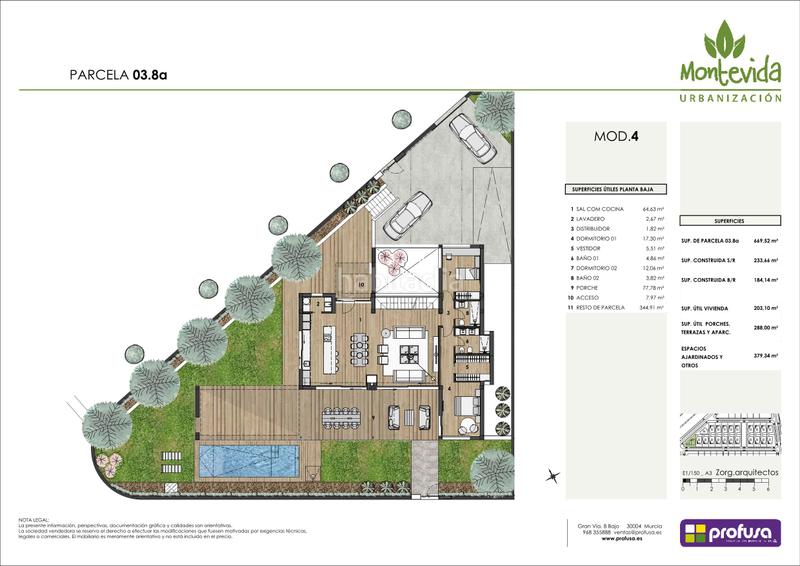 Foto fe961d24-61ce-4dce-a06a-f86eca4657f2. Xalet 233m<sup>2</sup> a calle castillo del portazgo 613 a El Palmar Murcia