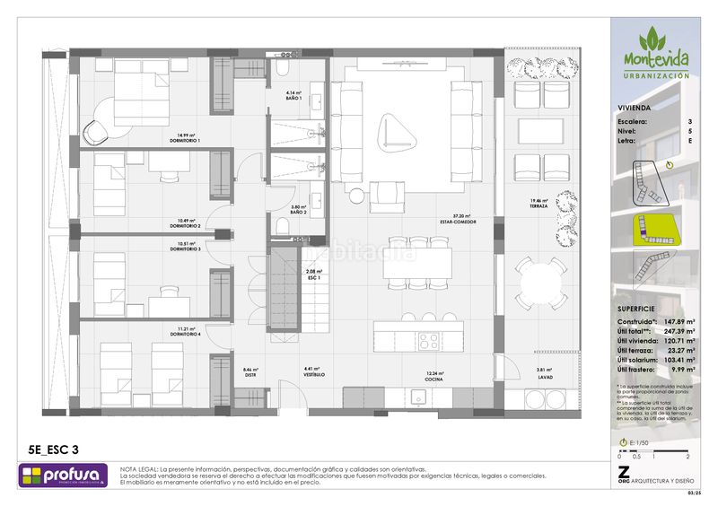 Foto 4dace9ef-b432-429b-940d-a9c3e05d80d7. Àtic 148m<sup>2</sup> amb aparcament piscina a El Palmar Murcia