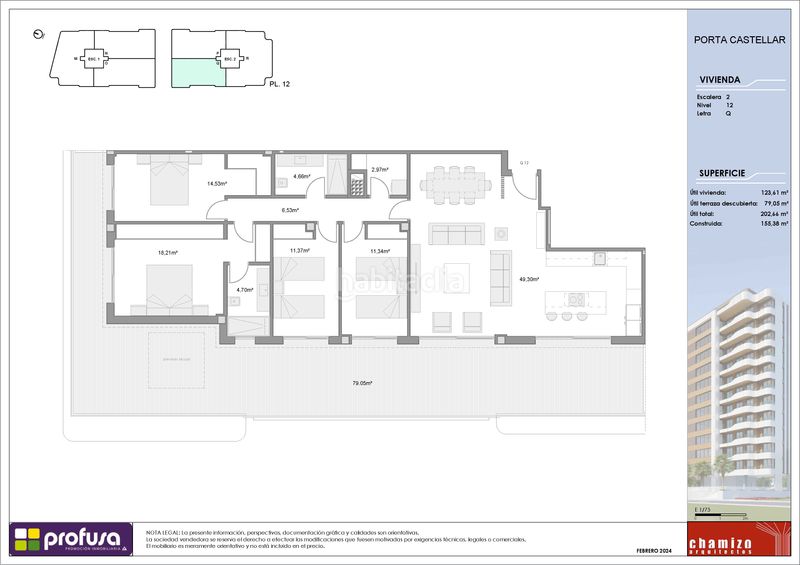 Foto 70cd8680-3bfa-4d3e-a783-62c8ead8e9f0. Àtic 155m<sup>2</sup> amb calefacció aparcament piscina a Juan Carlos I Murcia