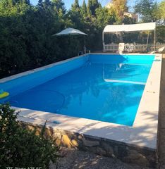 Chalet à Villamontes-Boqueres. Parcela urbana con chalet y piscina!