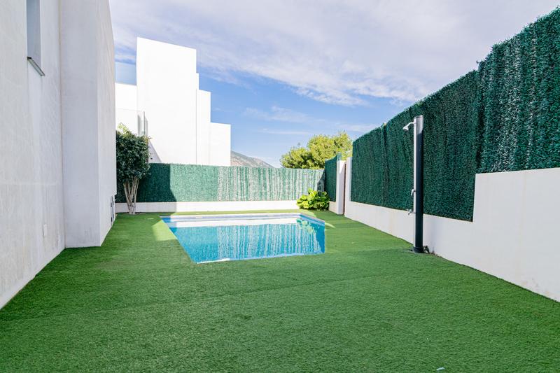 Foto 6caa07d2-4d28-45f5-8621-05136b0d036b. Chalet mit heizung parking pool in Finestrat pueblo Finestrat