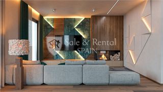 Casa a Fenals. Moderna y amplia casa adosada de obra nueva con jardín y piscina