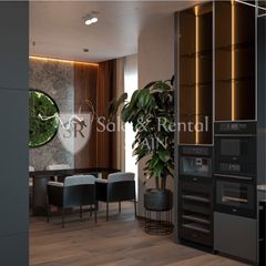 Casa a Fenals. Moderna y amplia casa adosada de obra nueva con jardín y piscina