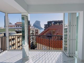 Apartment in Pueblo. Atico en venta en calpe con vistas