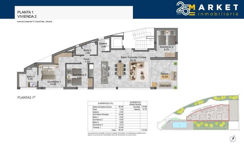 Foto b86b1773-a41a-4f3d-913e-c11f29ca791a. Appartement avec piscine dans calas Santa Pola este Santa Pola