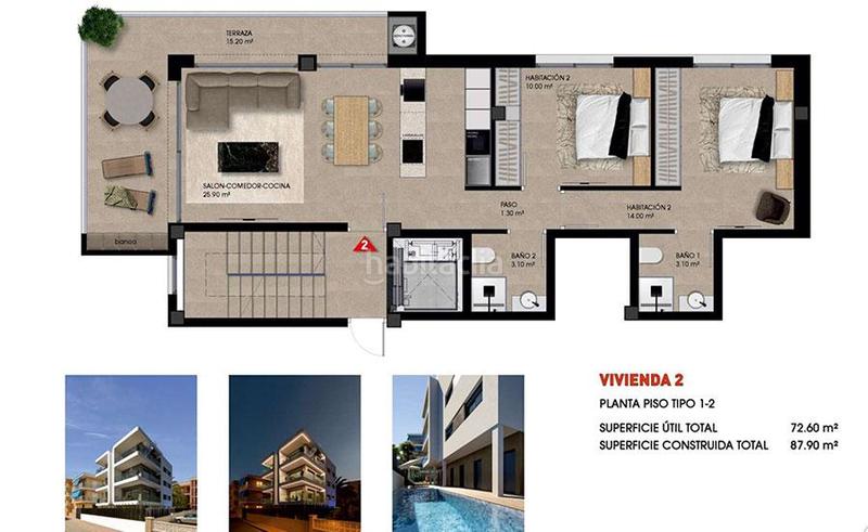 Foto 53b5533c-121a-42a2-b109-ae741cfe6598. Appartamento con parcheggio in Gran Playa Santa Pola