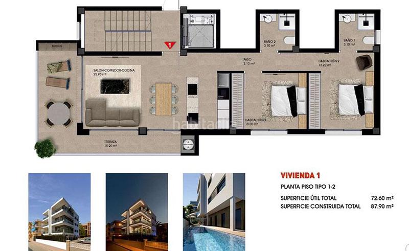 Foto e20f798e-61e9-461b-affa-988864344570. Appartamento con parcheggio in Gran Playa Santa Pola