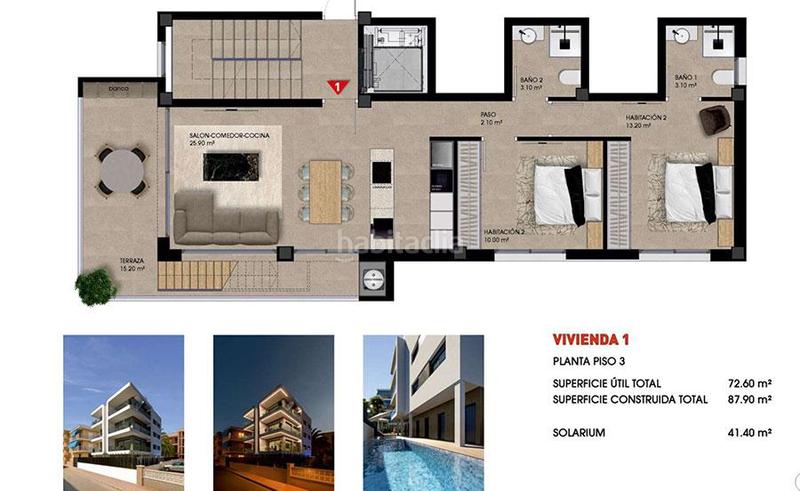 Foto 6a9db707-381f-4b40-8d00-34217290ee94. Etagenwohnung mit parking in Gran Playa Santa Pola