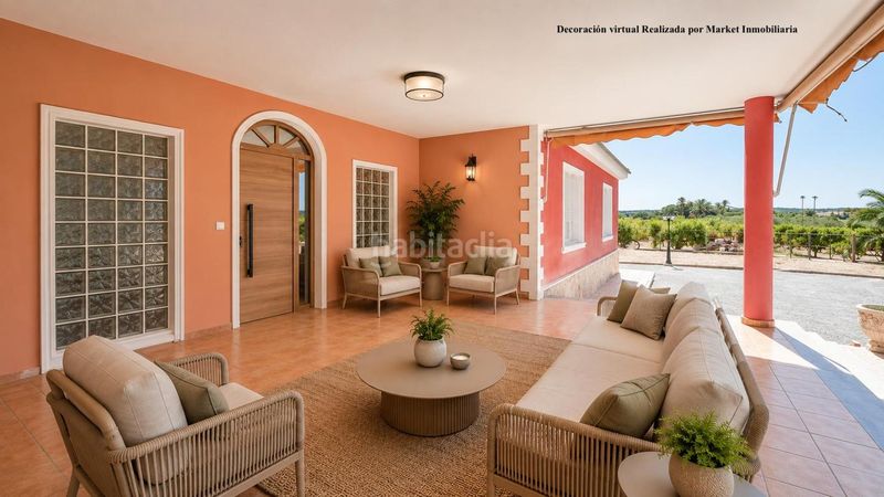 Foto 4447c2ed-e226-424e-a96d-702a23bfac71. Casa amb piscina a Valverde Elche / Elx