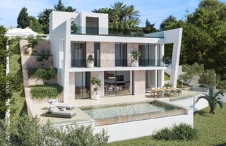 Casa en Carrer gardnia 1. Villa de obra nueva en santa luca con licencia
