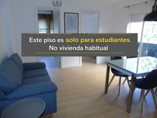 Rent Flat in Zona Campus Universitario. Piso reformado a estrenar para estudiantes  3 habitaciones, 2 ba