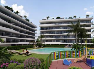 Appartamento in Playa Tamarit-Playa Lissa. Aticos obra nueva 1 linea santa pola