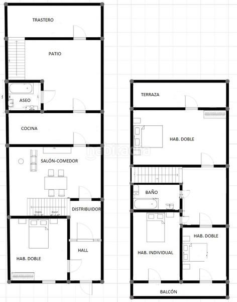 Foto 724976aa-aaf3-4e09-ae94-bf1d305de4f7. Maison jumelée avec cheminée dans Eixample Mataró
