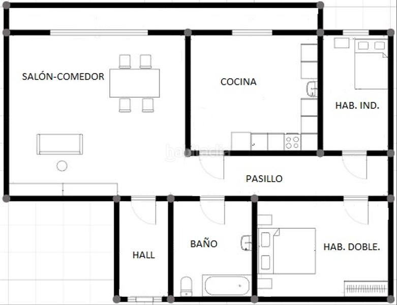 Foto d8019ce0-be34-4b24-b833-205ed4938975. Dachwohnung mit heizung parking in Via Europa - Parc Central Mataró