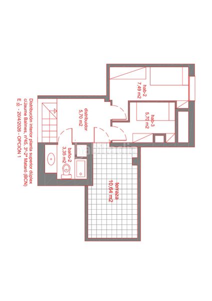 Foto 557ad66a-6a08-4e87-9cb5-43e6d39894f8. Àtic amb calefacció a Centre Mataró
