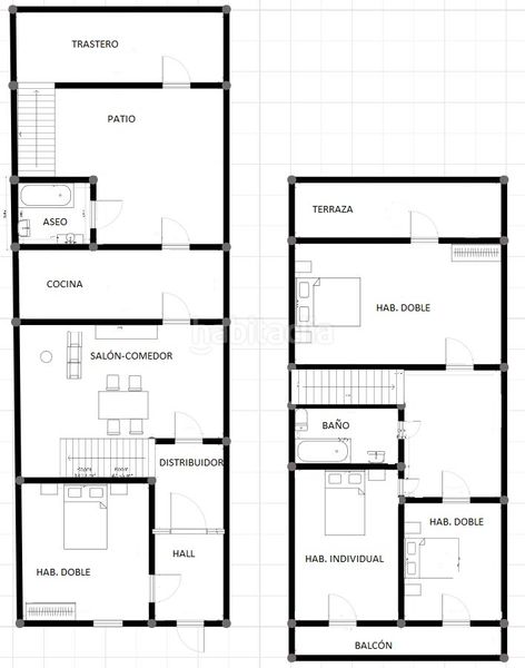 Foto ece0f375-8979-46e2-8e69-c1ebbbfe14e8. Casa adossada a Eixample Mataró