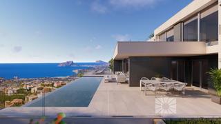 Chalet à Cumbre del Sol. Villa vigía moderno chalet de lujo en la urbanización jazmines c