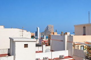 Attique à Pueblo. Ático en el corazón de calpe con vistas al mar y peñón de ifach
