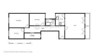 Appartement à Creu de Barberà. Junto plaza de la creu de barbera