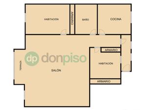 Appartement à Pueblo Nuevo. Zona pueblo nuevo  ciudad lineal