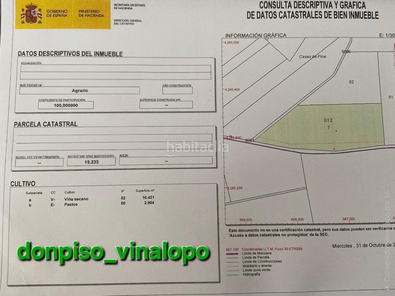 Foto 000a9b49-1b4b-4f2c-af8e-5f23679356d2. Masia amb aparcament a Caudete