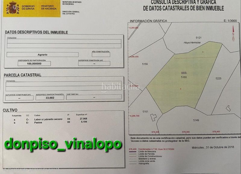 Foto bf0bf573-afa3-4098-9f89-49de14bcea32. Masia amb aparcament a Caudete