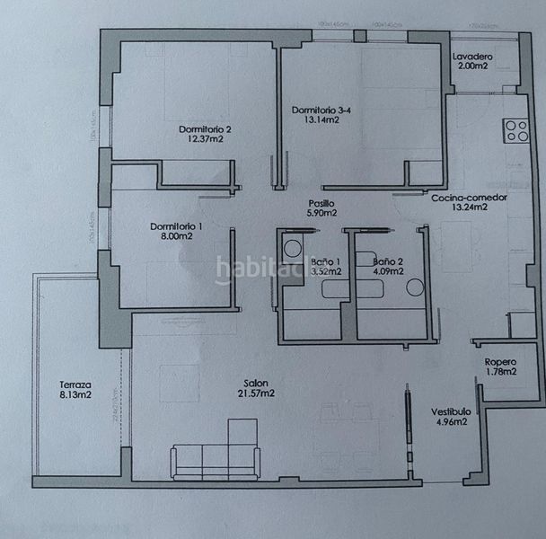 Foto 3d2849dd-1e2d-4529-84c6-44c94490ed09. Apartament amb calefacció aparcament a Centro Cáceres
