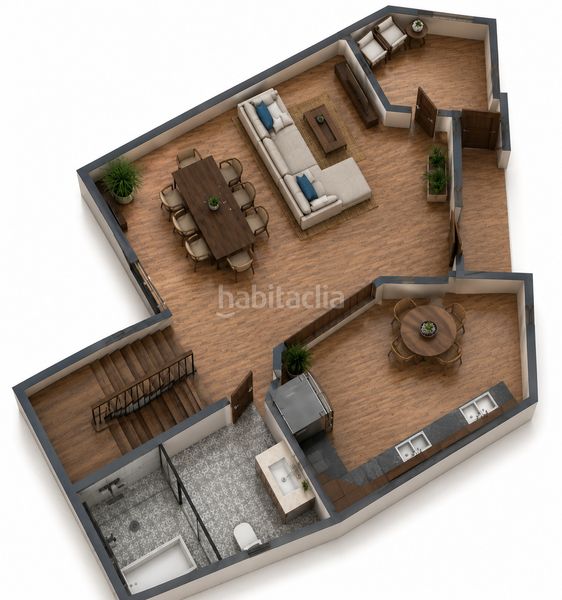 Foto 7829220b-f234-4e95-bfe6-2b611e60f770. Casa aparellada amb aparcament a Selva