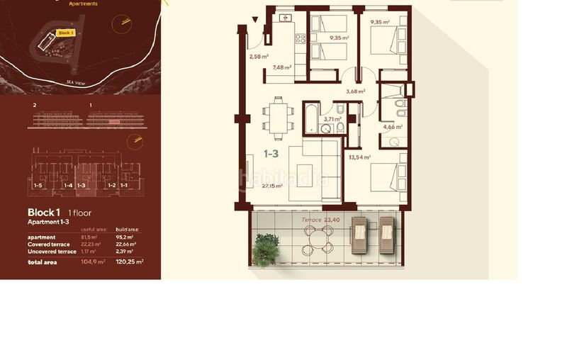 Foto f13dbdb2-2542-4adb-b307-8105b9083860. Apartament amb aparcament piscina a El Faro de Calaburra - Chaparral Mijas