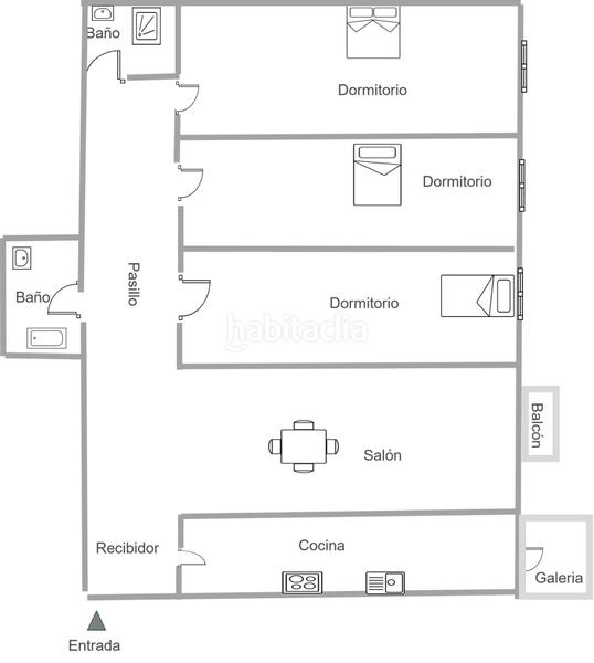 Foto 368c7041-979b-4acf-bad7-6be8d8173839. Appartamento con riscaldamento parcheggio in Mestral Reus
