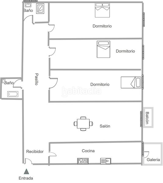 Foto a3305e12-bd78-4e83-ac09-12f6393c3ed6. Pis amb aparcament a Mestral Reus