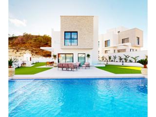 Maison à Balcón de Finestrat-Terra Marina. Villa de obra nueva con vistas al mar en finestrat, benidorm  la