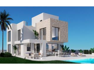 Casa  N/a. Villa de lujo en finestrat  obra nueva con vistas al mar, piscin