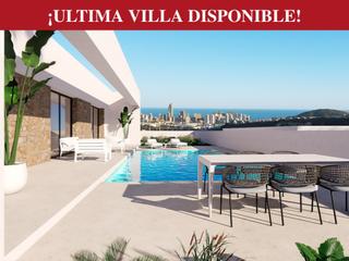 Maison  N/a. Ultima villa de lujo disponible en venta en finestrat, benidorm