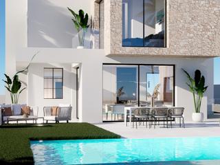 Casa a Avenida mediterraneo del. Villa independiente con vistas al mar en finestrat