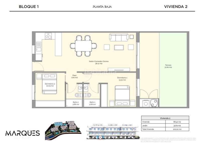 Foto 6d3a678c-7c49-469e-b570-7feecaaefe39. Erdgeschoss 100m<sup>2</sup> mit parking pool in balcón de Finestrat-terra marina Finestrat