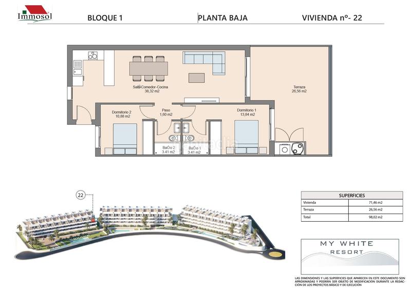 Foto c3700ba4-c5f4-4c0d-8b2c-59eb3768e24f. Apartment 98m<sup>2</sup> in carrer de peru 2 in balcón de Finestrat-terra marina Finestrat