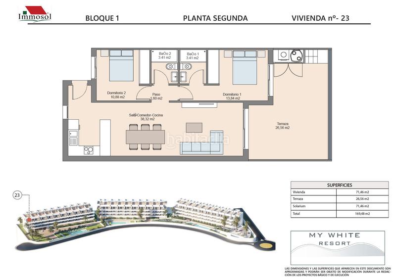 Foto d5dc0fe8-75dc-4c23-92e3-848d6daef39f. Penthouse 169m<sup>2</sup> in carrer de peru 2 in balcón de Finestrat-terra marina Finestrat