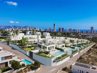 Casa aparellada a Golf Bahía. Vivienda pareada 4 habitaciones venta finestrat