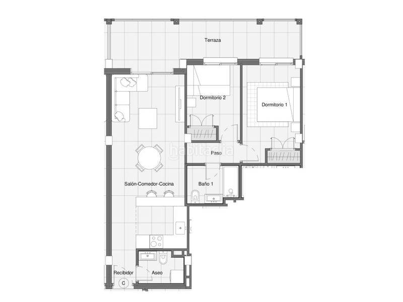 Foto c60044fa-bfe3-4771-b66a-04749859c759. Apartament amb piscina a Bigastro