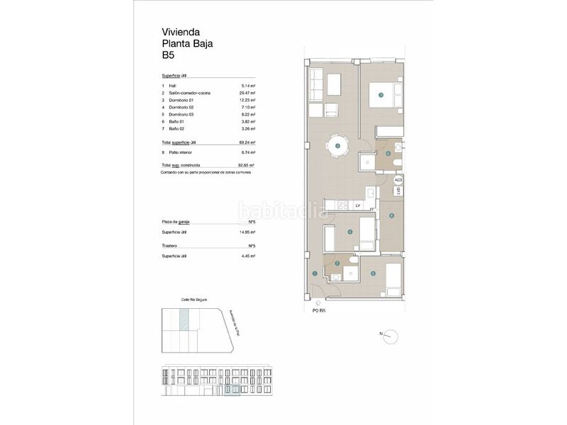 Foto 9becca46-5e1a-4fa7-8ed5-57b361f0122d. Apartament amb piscina a Jacarilla